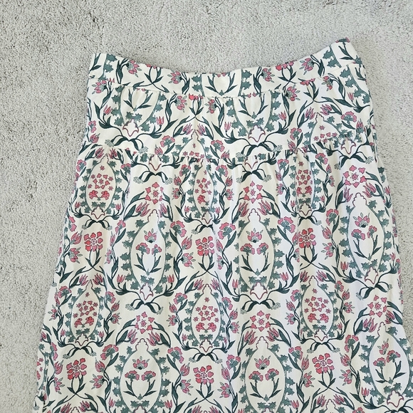 Abercrombie & Fitch | Poplin Floral Long A-Line Flower Maxi Skirt, Womens XLT - Picture 4 of 9